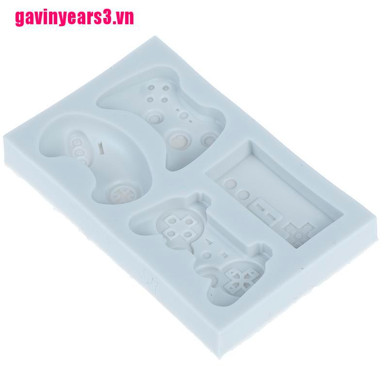 Khuôn Làm Bánh Kẹo Hình Tay Cầm Chơi Game Bằng Silicone Gav3