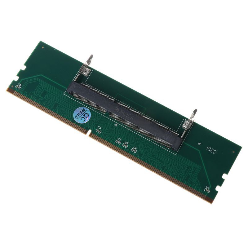 H.S.V✺DDR3 SO DIMM to Desktop Adapter DIMM Connector Memory Adapter Card 240 to 204P Desktop Computer Component Accessories