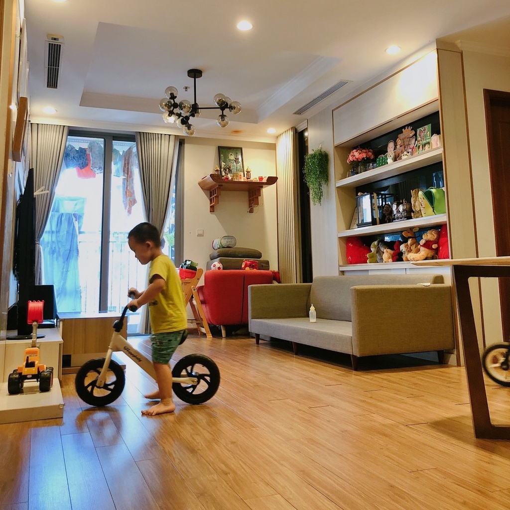 Xe chòi chân thăng bằng hai bánh đồ chơi vận động ngoài trời cho bé [XTB2]