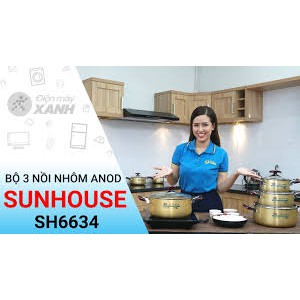 Bộ 3 nồi nhôm