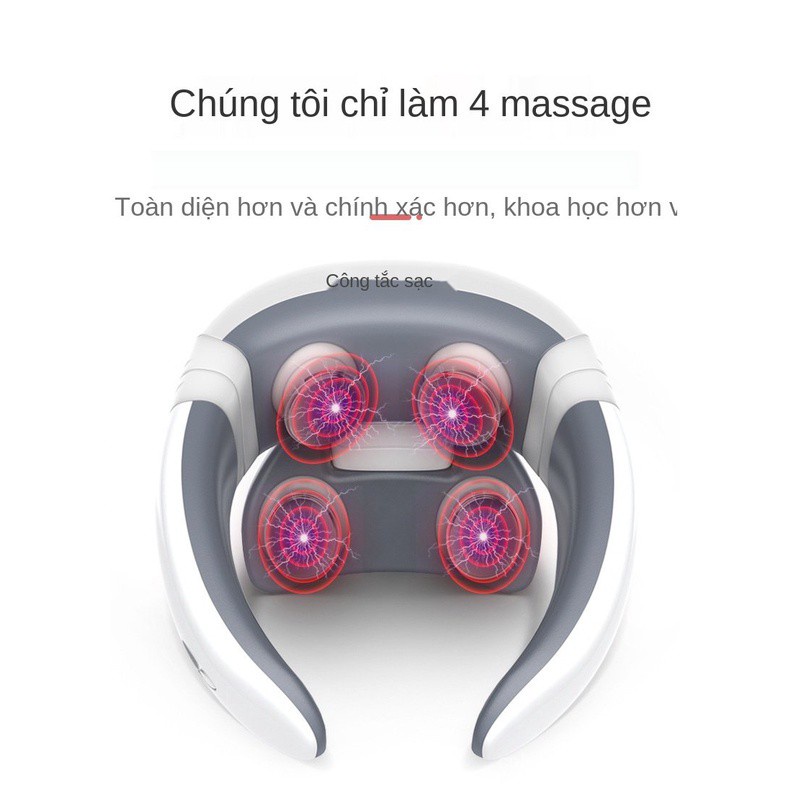 Neck Massager Neck Massager Neck Massager Intelligent Pulse Multifunctional Neck Massage Instrument