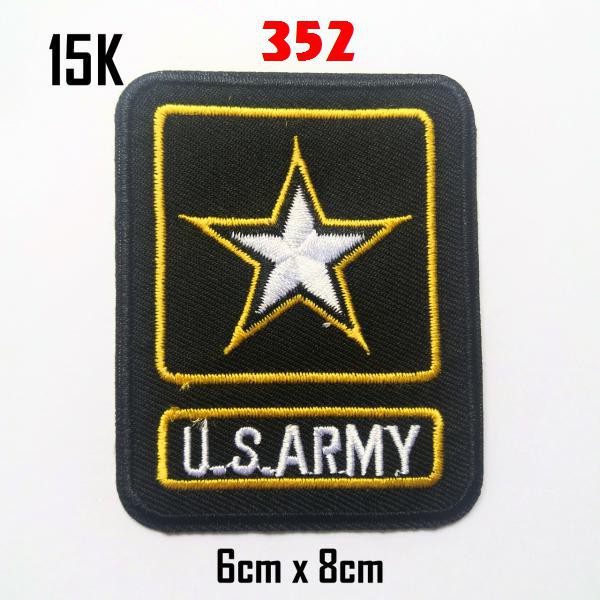 Sticker vải - patch ủi Army mã 352