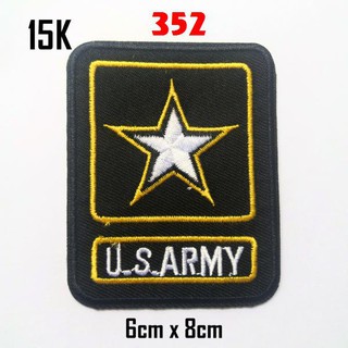 Sticker vải - patch ủi Army mã 352