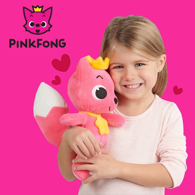 Cáo pinkfong Baby shark 29cm phiên bản plush doll