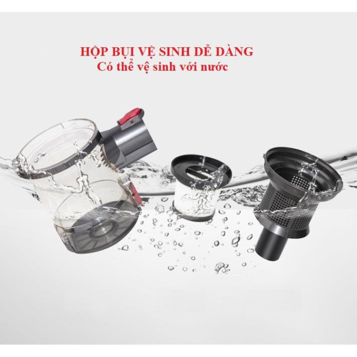 Máy Hút Bụi Cầm Tay Không Dây ZEK-K7 Pin Rời Hút Bụi Gia Đình Giường Nệm Xe Hơi [Chính Hãng Bảo Hành 12 Tháng] | BigBuy360 - bigbuy360.vn