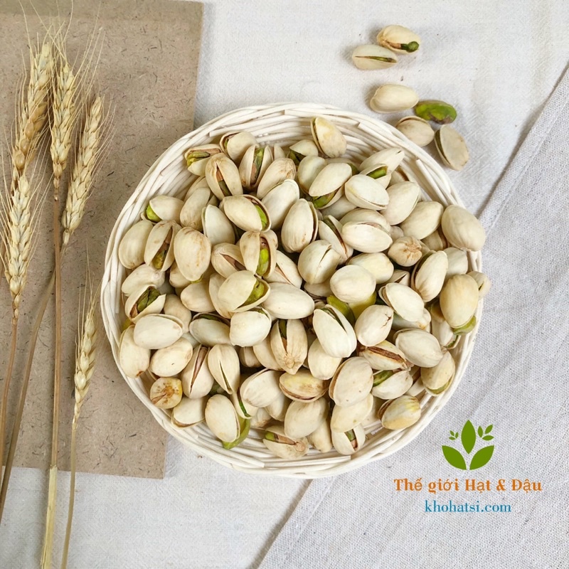 500g Hạt Dẻ Cười Mỹ Không Tẩy Trắng Pistachios