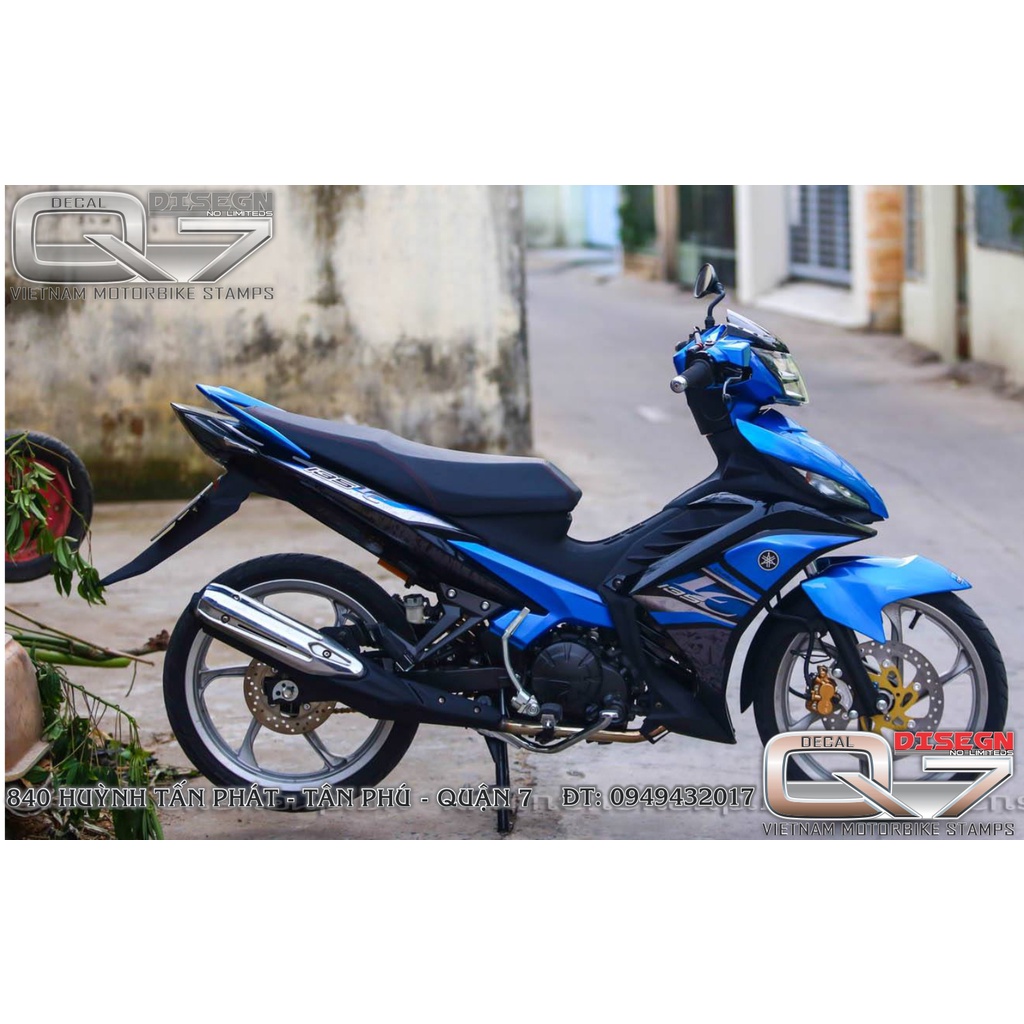 TEM RỜI EXCITER 2011 LC MALAY XANH ĐEN