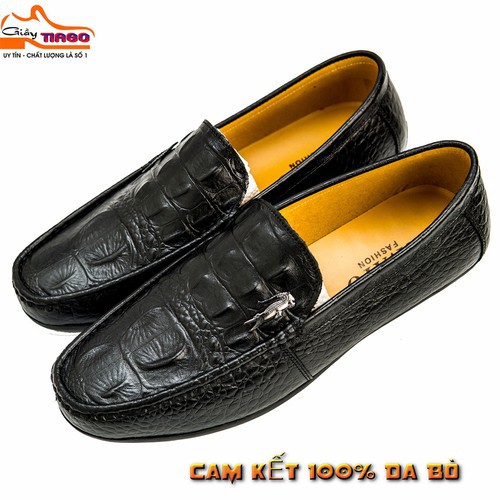 [ GIÁ HỦY DIỆT] Giầy nam lười da bò  (video thử lửa)