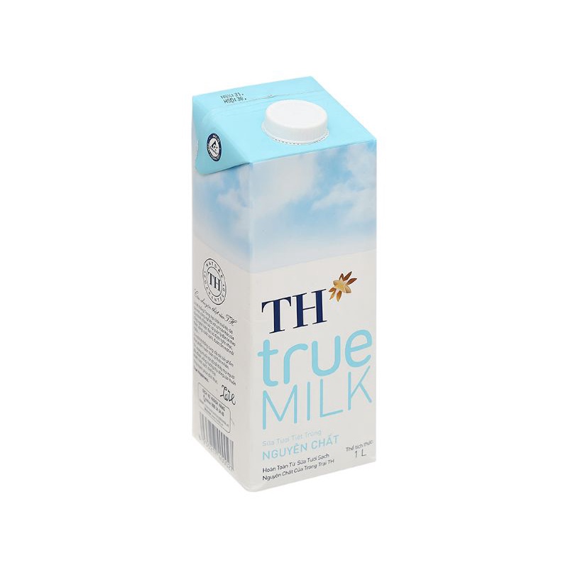 TPHCM SỮA TƯƠI DIỆT TRÙNG KHÔNG ĐƯỜNG TH MILK 1 LÍT- 100% CHÍNH HÃNG