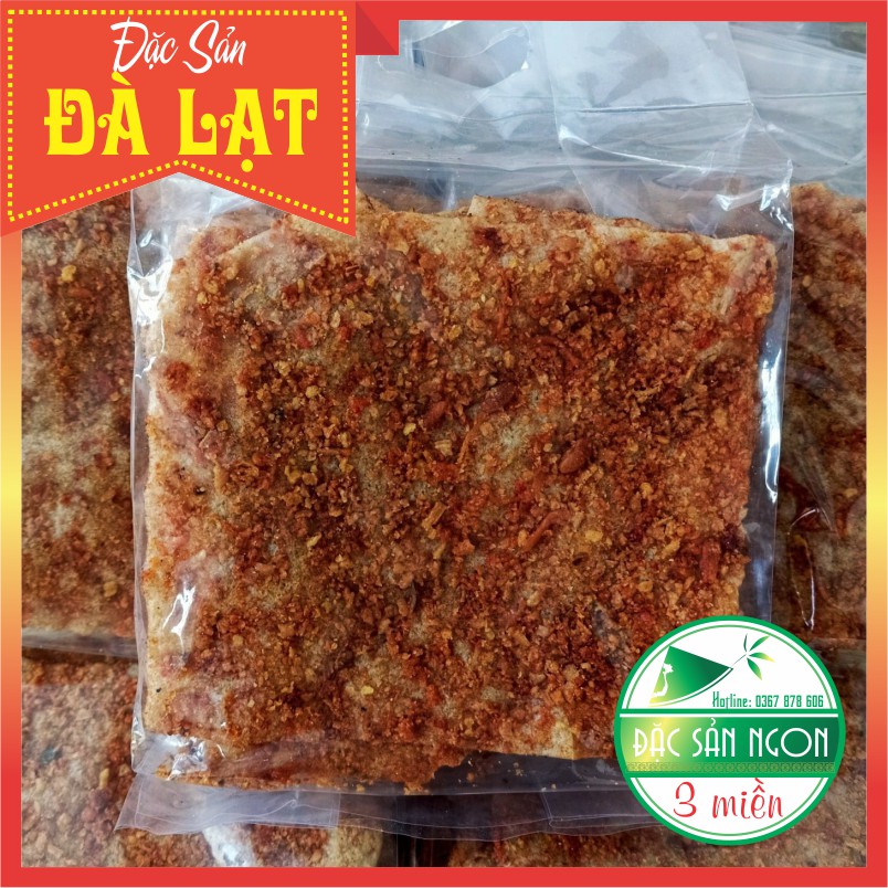 1 Bịch 10 Cái Bánh Tráng Mắm Ruốc Sa Tế Khô Bò Đặc Sản Đà Lạt - ST01 - Có Giấy Tờ An Toàn Vệ Sinh | BigBuy360 - bigbuy360.vn