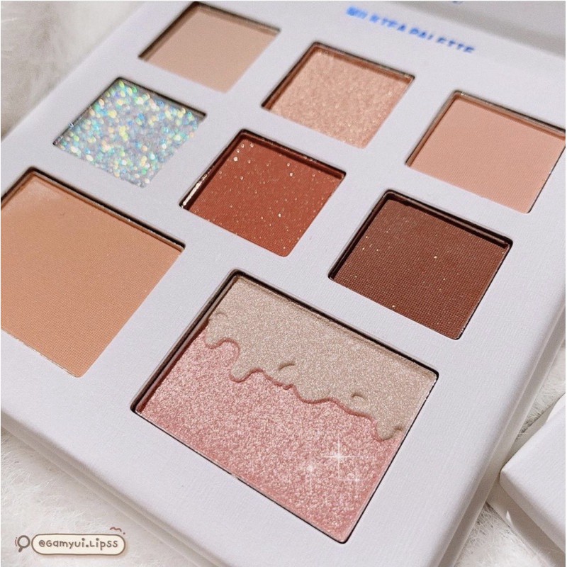 Bộ Trang Điểm Dikalu Trà Sữa Bubble Time Gồm Phấn Mắt + Phấn Má + Hilight [salesale] | BigBuy360 - bigbuy360.vn