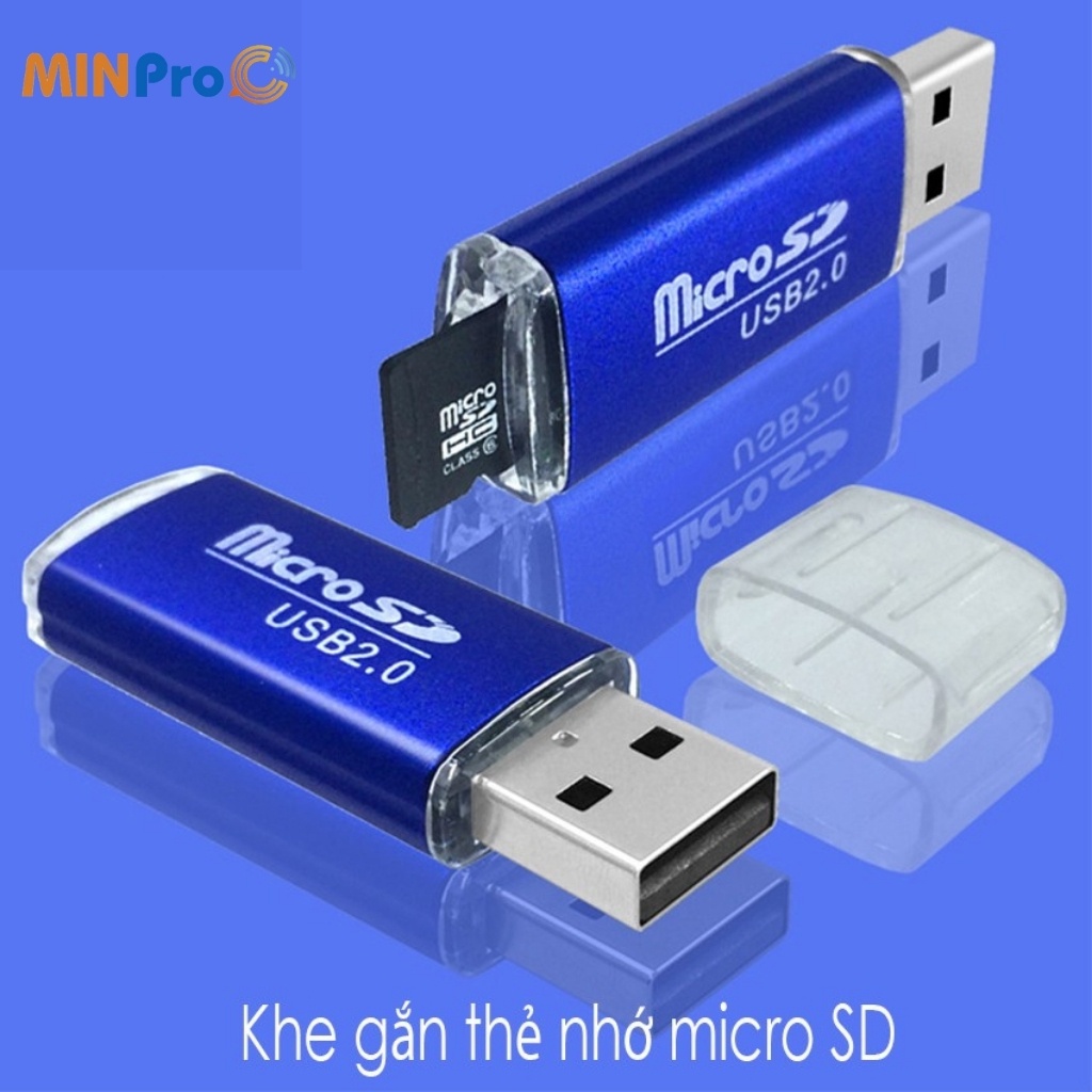 Đầu đọc thẻ nhớ MINPRO TF Micro SD đa năng tốc độ cao