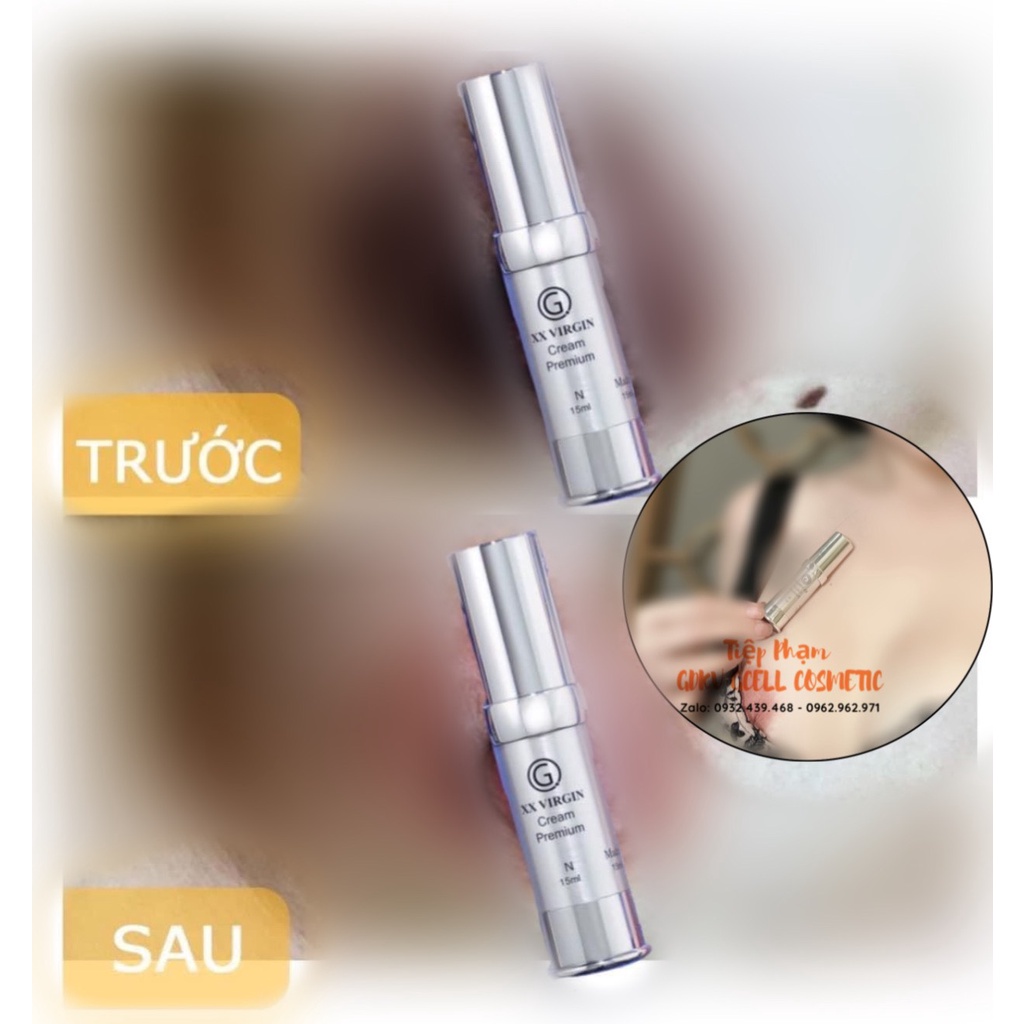 Kem Làm Hồng Nhũ Hoa và Bikini Xxvirgin Gcell 15ml Hàn Quốc