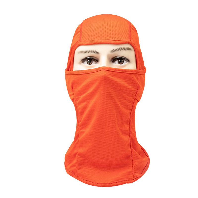 Mặt nạ ninja trơn, Khăn trùm đầu, khăn chống nắng ngụy trang đa năng cho dã ngoại du lịch phượt, dù lượn, xe đạp, c
