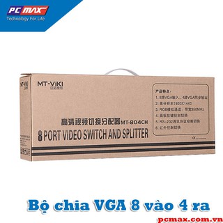 BỘ CHIA VGA 8 RA 4 MT-VIKI MT-804CH