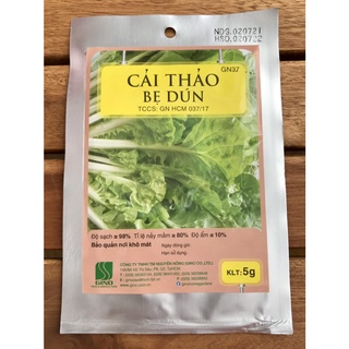 Hạt giống rau cải thảo bẹ dún -gino