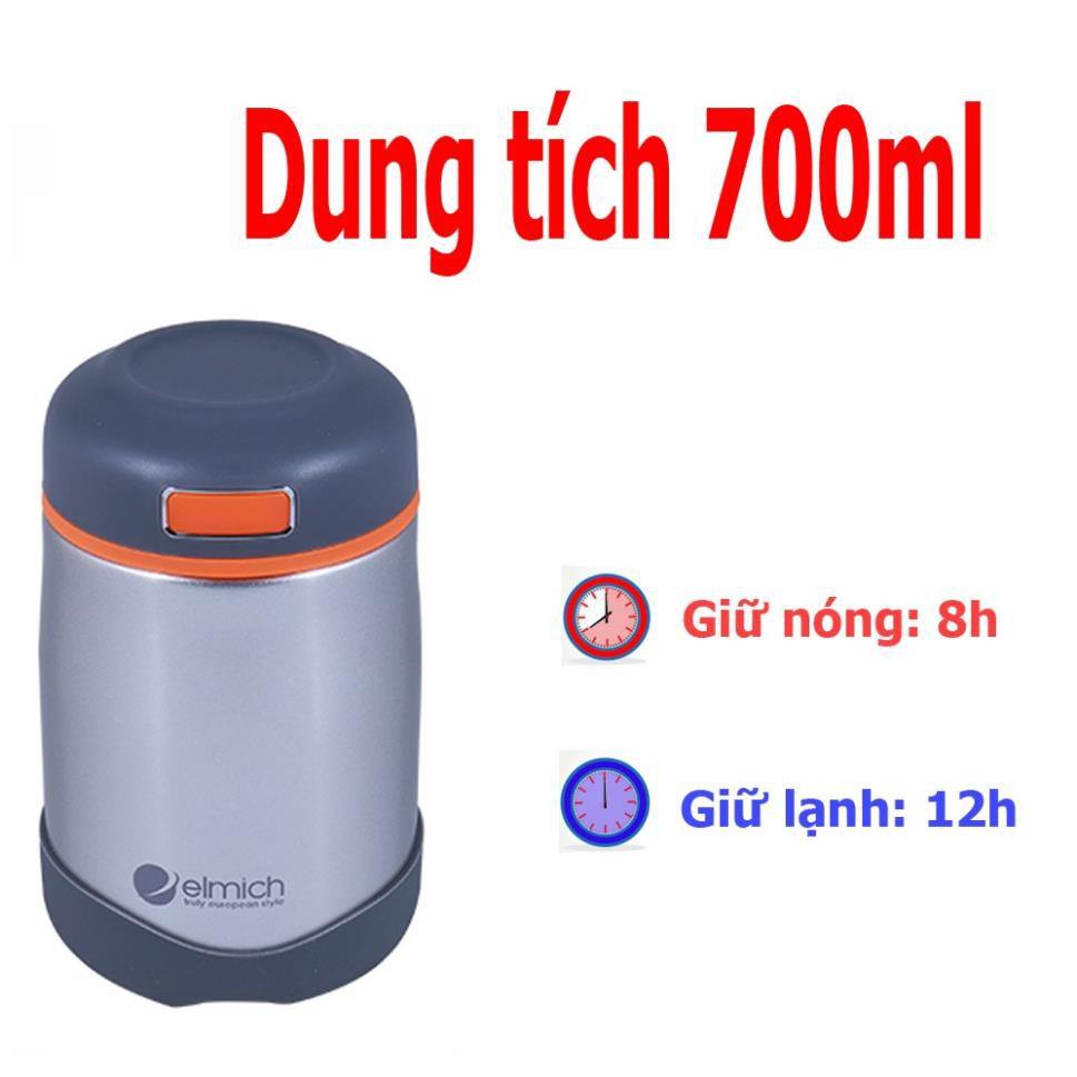 Bình đựng thức ăn giữ nhiệt Elmich 700ml EL-0691 / 2240691