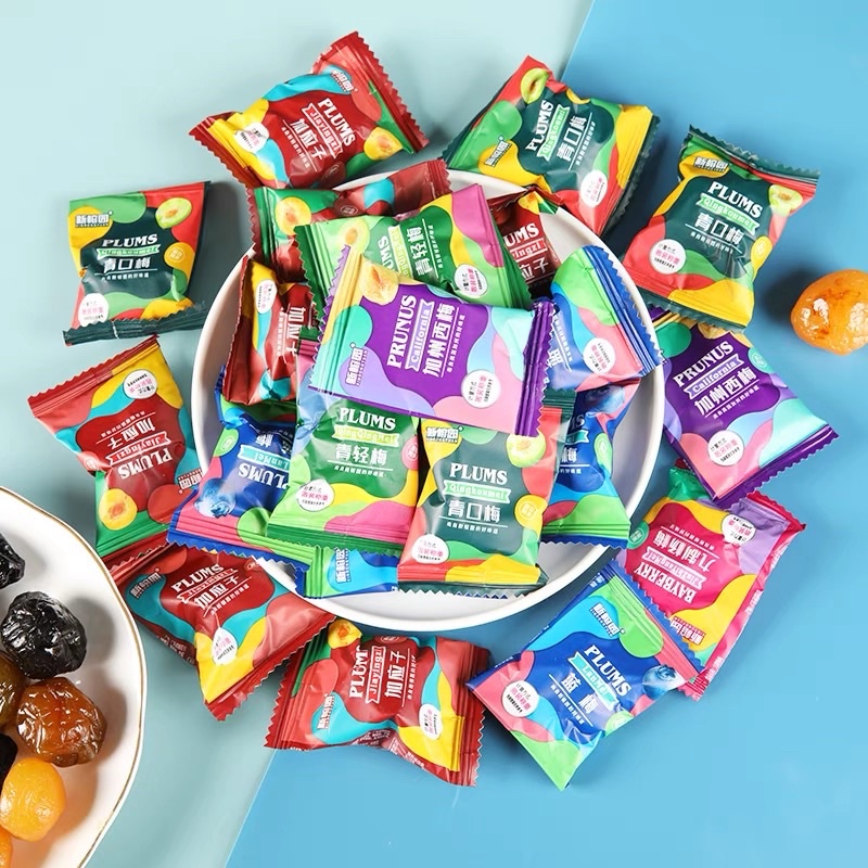 Ô MAI MÂN MIX 6 VỊ TRÁI CÂY GÓI 500G 🍓🫐🍈🍒