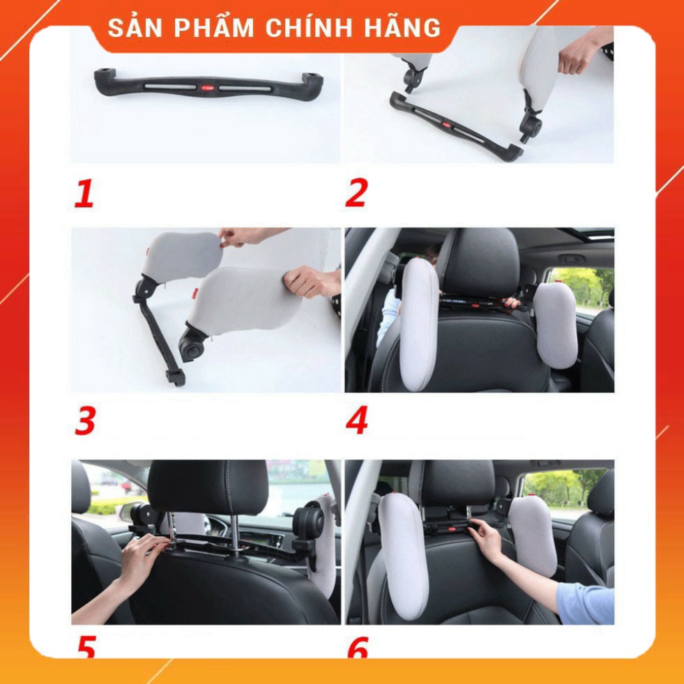 Gối tựa đầu ô tôFREESHIPGối Chống Cổ Gật Gù Khi Ngủ Trên Ô Tô/ Xe Hơi Chống Nghiêng Đổ Đầu