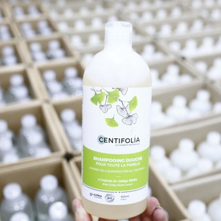 Sữa tắm gội hữu cơ Centifolia 500ml cho cả gia đình