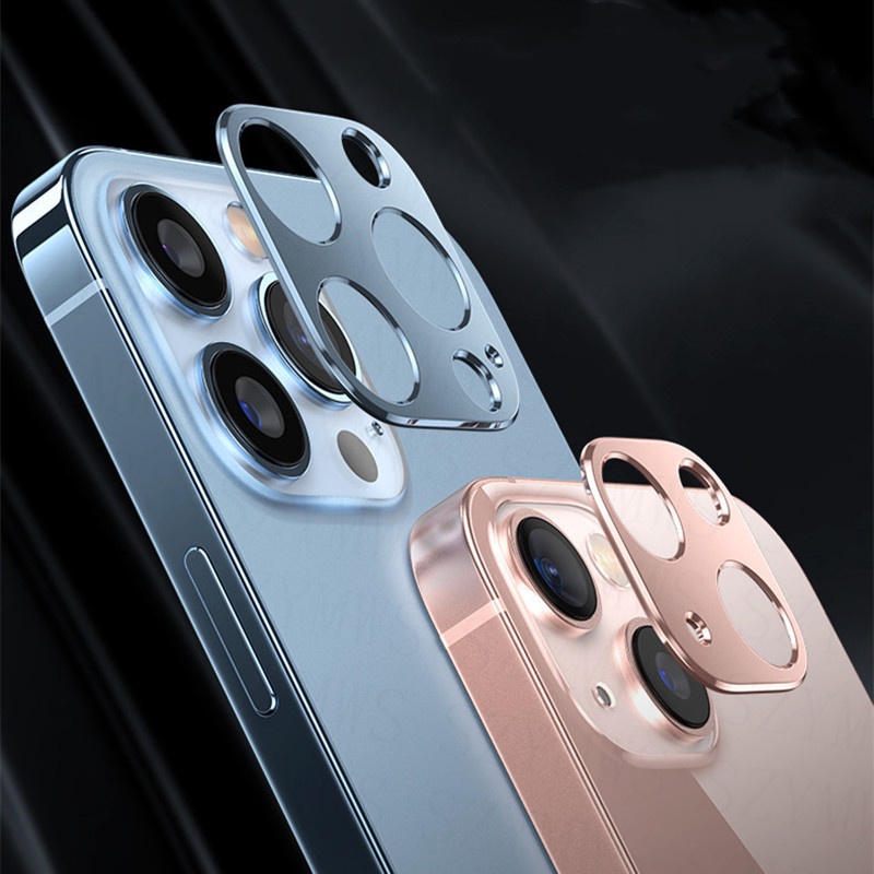 Khung Kim Loại Bảo Vệ Camera Cho iPhone 14 13 Pro Max