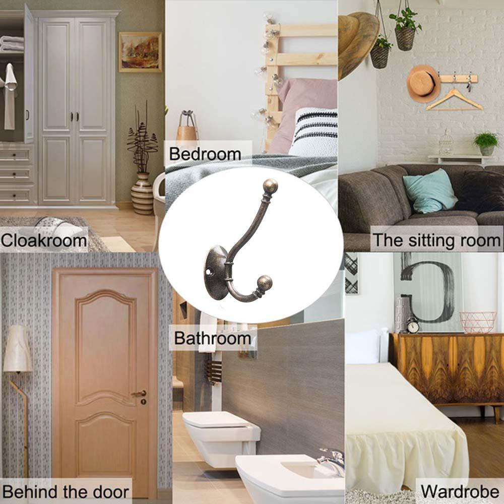 Móc Treo Khăn Choàng Gắn Tường / Cửa Đa Năng Tiện Dụng Cho Nhà Tắm