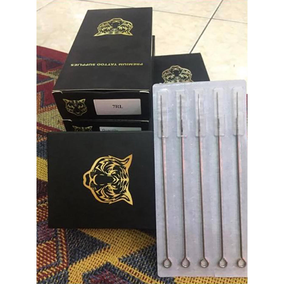 HỘP 50 KIM XĂM HÌNH ĐI NÉT 3RL,5RL, 7RL ,9RL,11RL,15RL