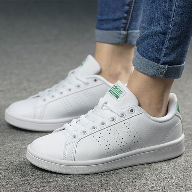 G374 - Giày Adidas Cloudfoam Valclean, Hàng chính hãng Authentic full tem tag, đế công nghệ đám mây Cloudfoam độc quyền