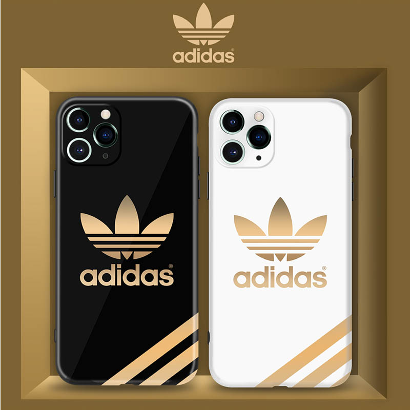 Ốp Lưng Silicone Họa Tiết Logo Adidas Thời Trang Cho Iphone 7 7plus 8 8plus 6 6plus X Xs Xr Xsmax 11 11pro 11pro Max