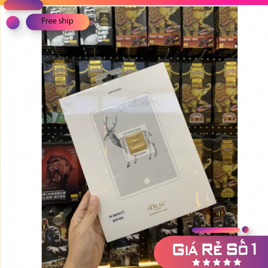 Kính cường lực WEKOME WK KINGKONG chính hãng dành cho iPad Mini4/5 , iPad 5/6/7/8/9, iPad 10.2 2018/2020, iPad 11