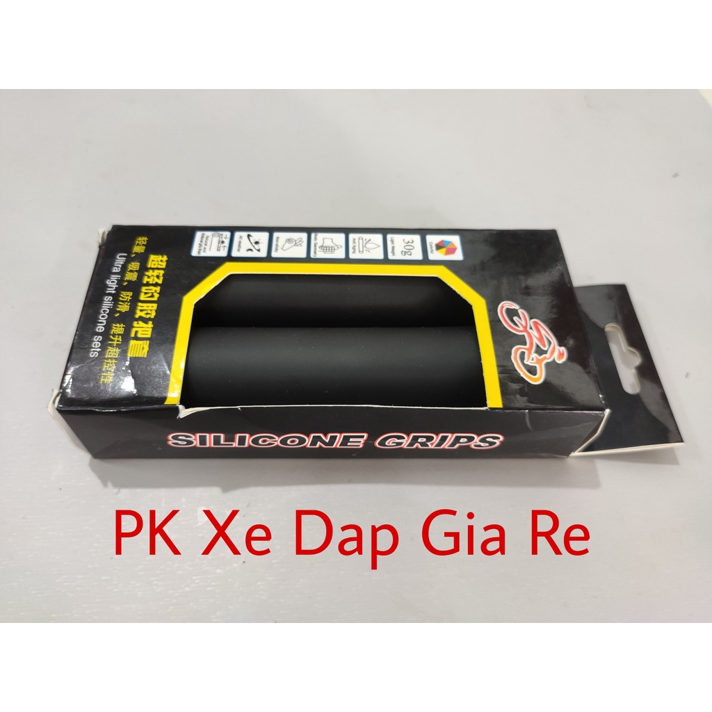 Bọc Tay Nắm Xe Đạp Bằng Silicone, Tay nắm xe đạp thể thao siêu êm