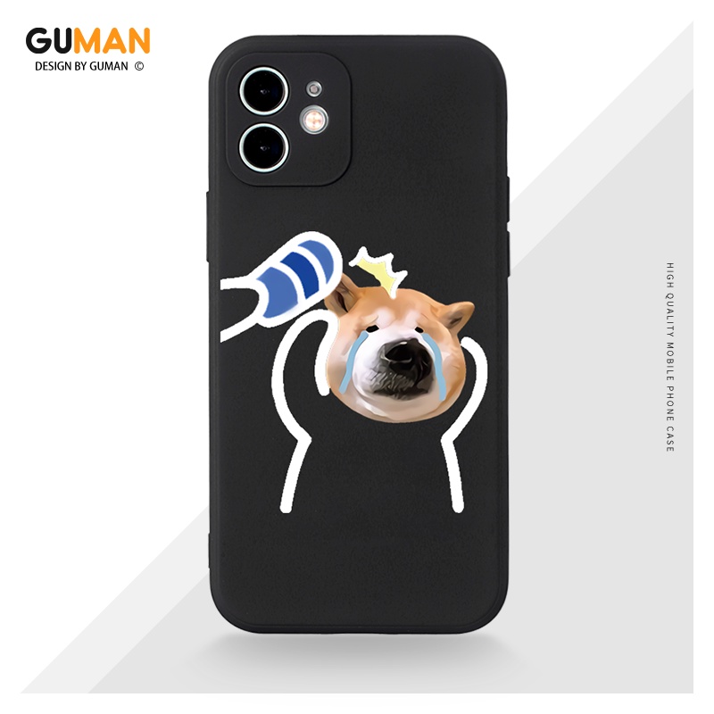 Ốp lưng GUMAN mềm ngộ nghĩnh cặp đôi dễ thương đẹp cho Iphone 14 13 12 11 Pro Max SE 2020 X XR XS 8 7 6S 6 Plus kute XYM870