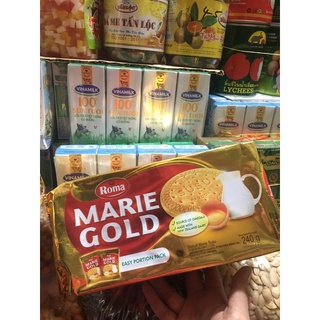 Bánh quy sữa Rome Marie gold-240gr xuất xứ Indonesia