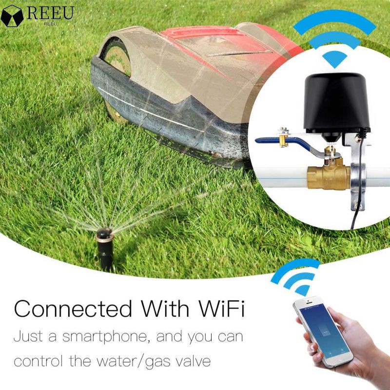 Van nước tự động dùng WIFI điều khiển từ xa hẹn giờ bằng ứng dụng Reeu