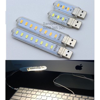 ĐÈN LED USB TRONG SUỐT BÓNG SIÊU SÁNG
