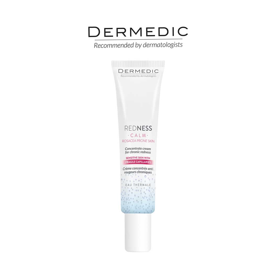 Kem dưỡng dành cho da nhạy cảm mẫn đỏ Dermedic Redness Concentrate Cream For Chronic Diseases 40ml - Dr. Hoàng Vũ