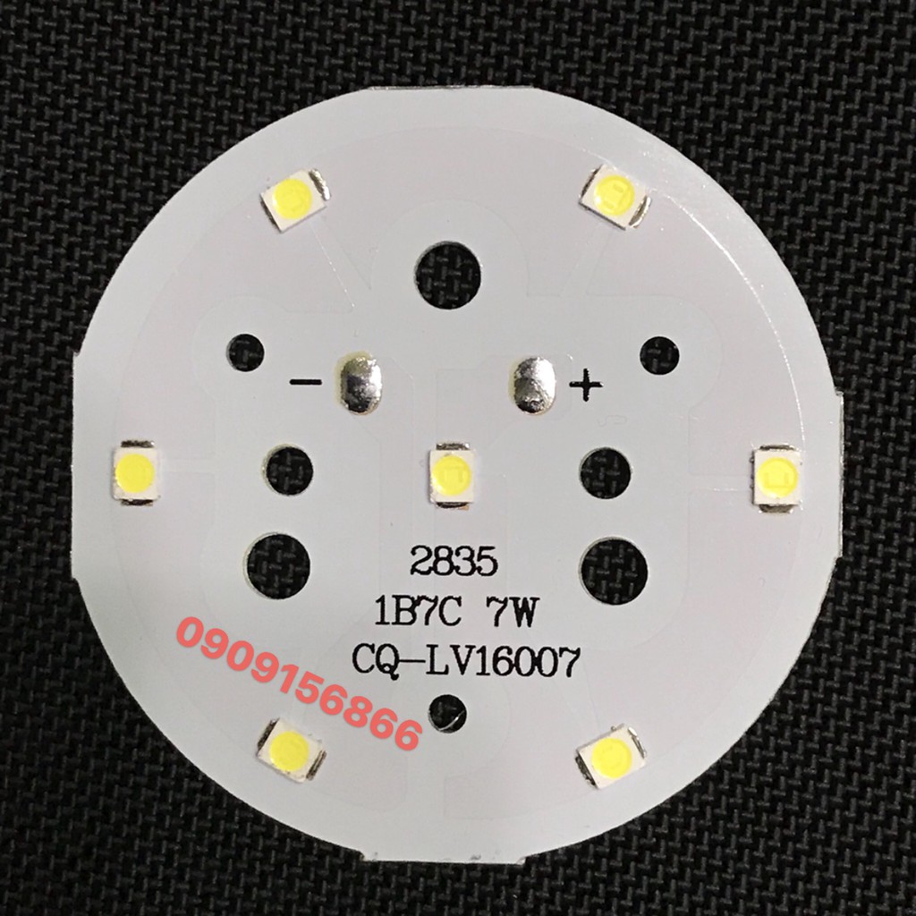 Led vỉ tròn 7W 2835 ( chạy qua chấn lưu)
