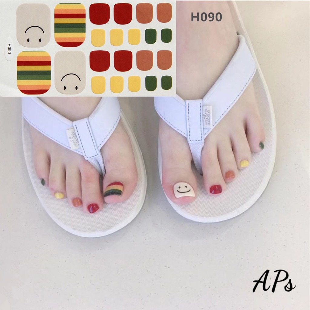 Bộ Set 22 Sticker Dán Móng Trang Trí Nail 3D. [H002 - H100]