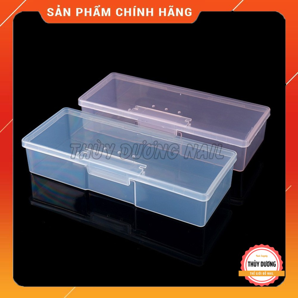 Khay đựng dụng cụ 19cm x 8cm x 4cm (màu ngẫu nhiên) chuyên dùng làm nail