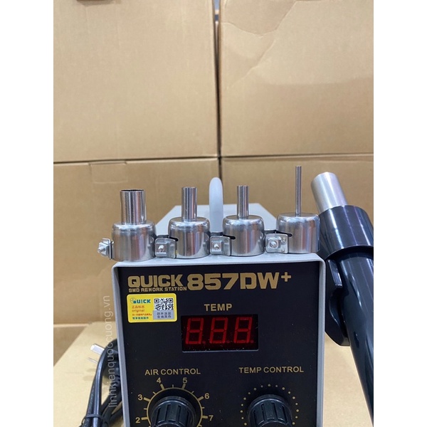 Trạm khò Quick 857DW+ chính hãng(có sẵn) - MẪU BÁN CHẠY