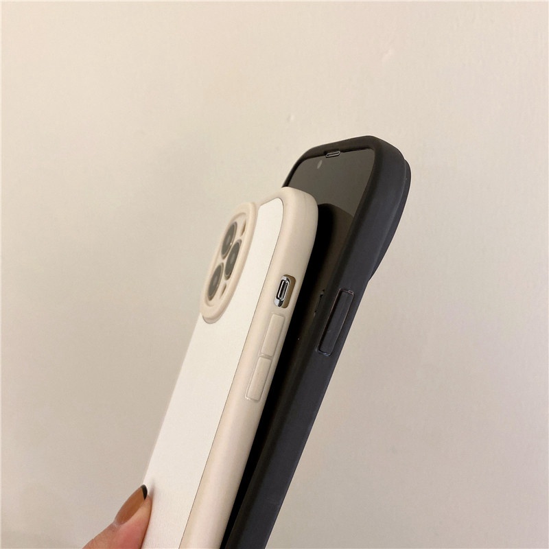 Ốp Điện Thoại Da Cừu Phối Silicon Mềm Bảo Vệ Lens Xiaomi Mi 12T 11 Lite 5G NE 11T 10T Pro 12 Poco F4 GT X3 NFC F3 M3 M4 Pro F2 Pro
