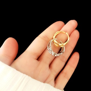 ⚠️ FREESHIP⚠️ nhẫn nữ basic màu vàng Gold, Bạc