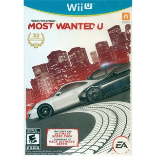 Wii U NEED FOR SPEED MOST WANTED