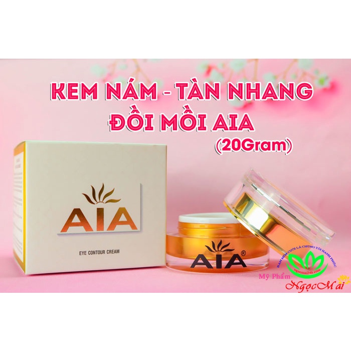 Mỹ Phẩm AIA - Kem Nám trắng da phục hồi da ngừa thâm quầng mắt 15g