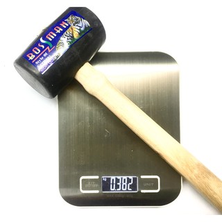 Búa cao su Trung cán gỗ hiệu Bossman