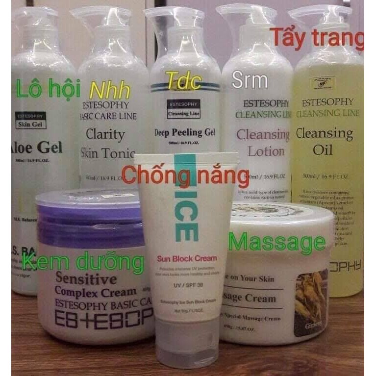 CHÍNH HÃNG]KEM MASSAGE COLLAGEN ESTESOPHY HÀN QUỐC GIÁ DÀNH CHO SPA THẪM MỸ VIỆN HŨ 450G