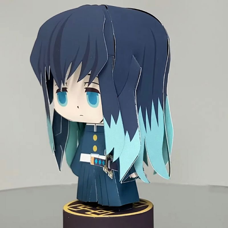 Mô hình giấy anime Hà Trụ Tokitou Muichirou ver.2