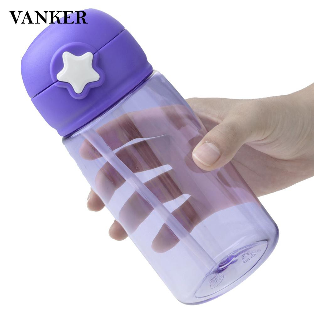 Bình Nước Anker 480ml Kèm Ống Hút Đáng Yêu Cho Bé