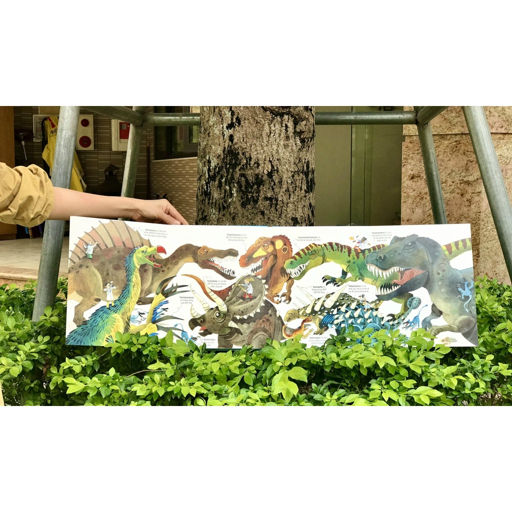 Sách Big Book - Cuốn sách khổng lồ về các loài khủng long