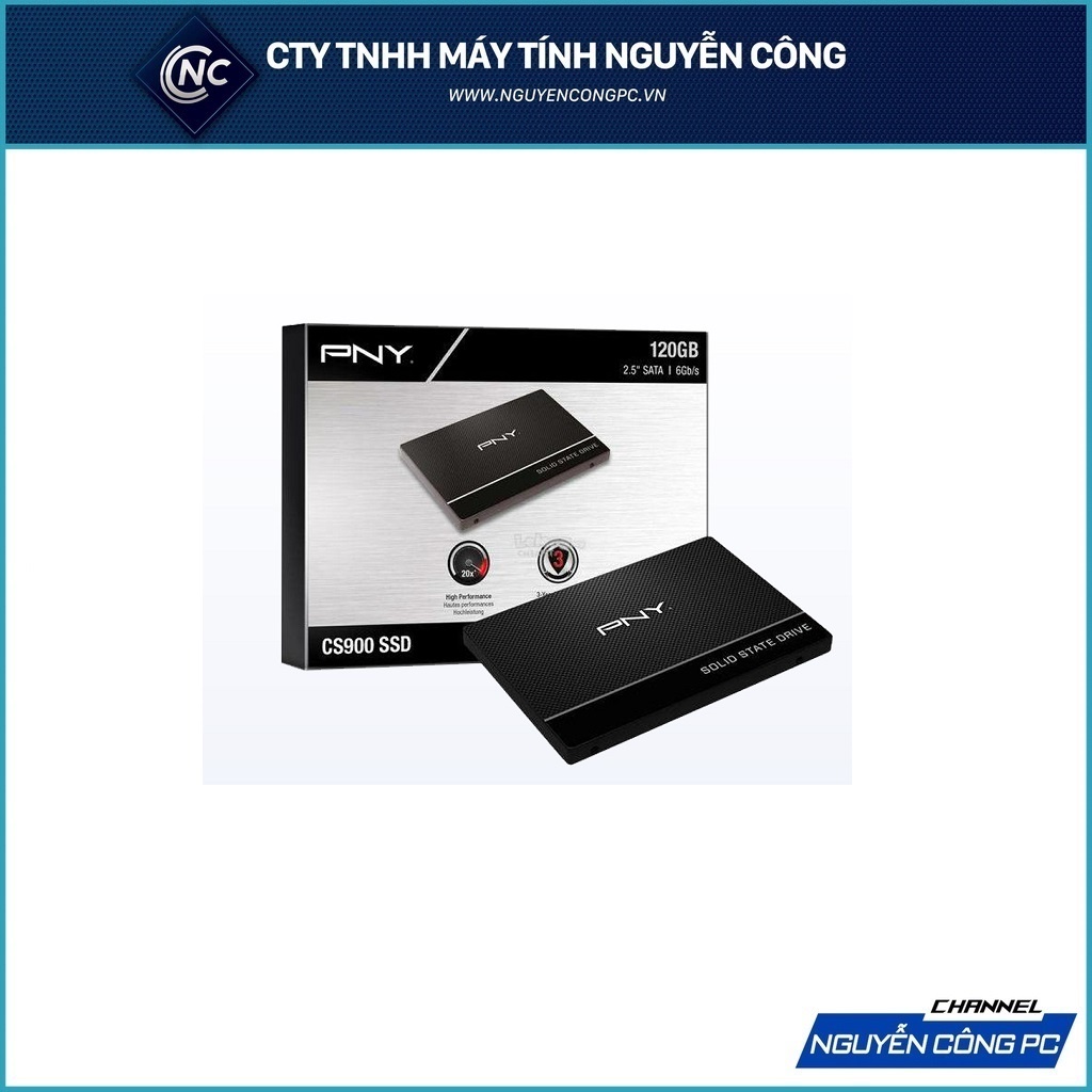 Ổ cứng SSD PNY CS900 120Gb SATA3